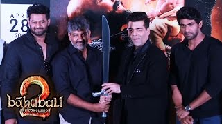 Baahubali 2 Team Gifted The Famous Kattappa Sword To Karan Johar