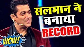 OMG! Salman Khan BREAKS Yet Another RECORD
