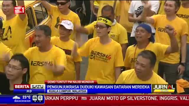 Unjuk Rasa PM Najib Mundur Dilanjutkan