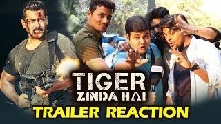 Tiger Zinda Hai Trailer Reaction - Salman Khan's CRAZY FANS Excitement