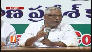 T Congress MLA Jeevan Reddy Slams CM KCR Over Osmania University Issues | Hyderabad | iNews
