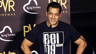 Salman's Being Human & PVR Cinemas Join Hands For A New Initiative