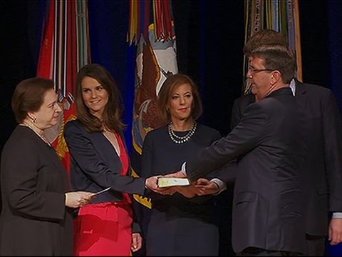 Raw- Ash Carter Sworn in As Defense Secretary News Video