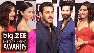 Big Zee Entertainment Awards 2017 Red Carpet | Salman Khan, Alia Bhatt, Disha Patani, Shahid Kapoor
