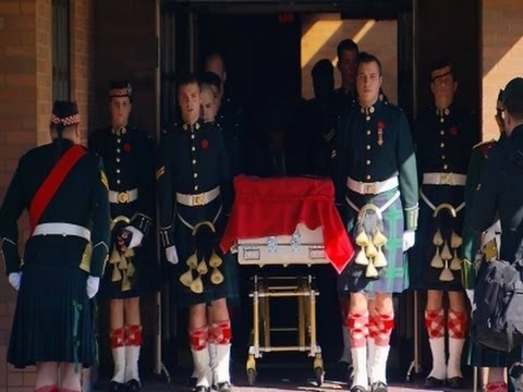 Slain Canadian Guard Begins Journey Home News Video