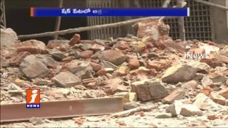 GHMC illegal construction Demolish Drive  in Shaikpet | iNews