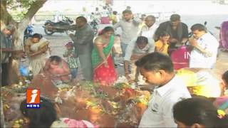 Devotees Celebrate Nagula Chavithi Grandly in Rajahmundry | iNews