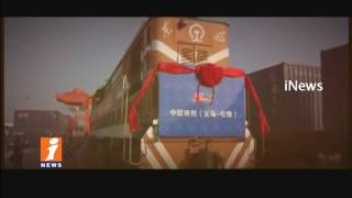 China Launches First Freight Train From China To London | iNews