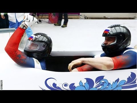 Sochi 2014 Russia win two man bobsleigh after GB Jamaica exits News Video
