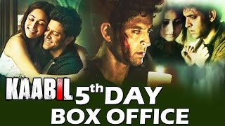 Hrithik's KAABIL - 5th DAY BOX OFFICE COLLECTION - Early Trends - HUGE JUMP
