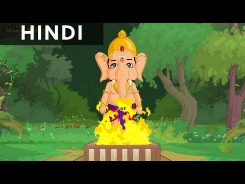 Mahabaratham - Ganesha In Hindi - Animated / Cartoon Stories For Children