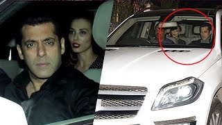 Salman Khan & Lady Love Iulia Vantur CHILLS At Chunky Pandey's Party