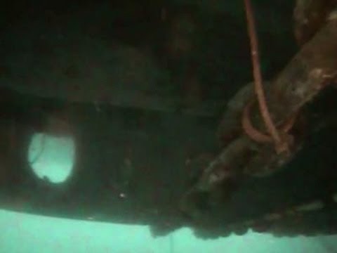 Raw- Underwater Video of Righted Cruise Ship News Video