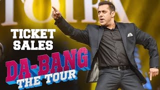 Salman Khan's DA-BANG Tour Ticket Sales Creates RECORD