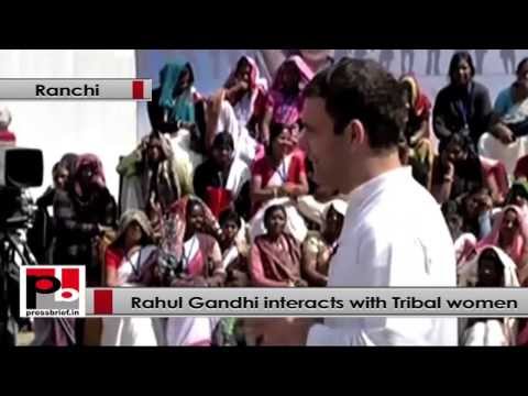 Rahul Gandhi- Adivasi community has the better ideas than anyone else in our country