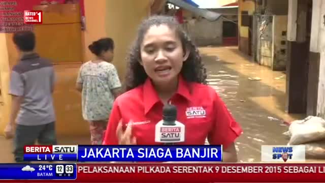 Kampung Pulo Terendam Banjir Hingga 3 Kilometer