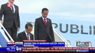 Presiden Jokowi dan Rombongan Tiba di Rusia