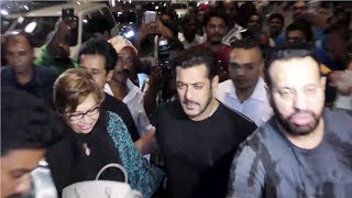 Salman Khan Departs For IIFA 2017, New York - Spotted At Mumbai Airport