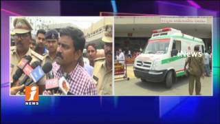 Man Attempt Suicide In Vijayawada Bus Station | iNews