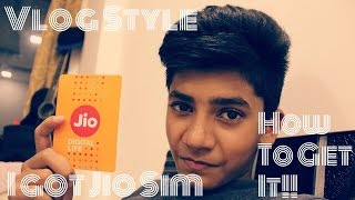 [VLOG - Style] Finally Got Jio Sim , Explained How To Get It!!!