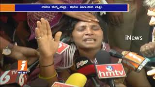 Real And Adopted Mothers Fight For Baby Girl Tanvitha At Balasadhan In Khammam | iNews