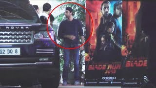 Ranbir Kapoor, Arjun Kapoor WATCHES Blade Runner 2049