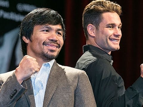 Pacquiao, Algieri Talk About Upcoming Fight News Video