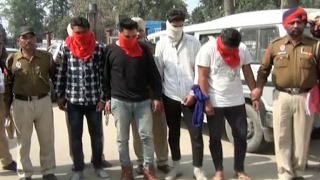 पंजाब पुलिस ने गुट्टी गैंग के चार सदस्यों को हथियारों समेत किया गिरफ्तार