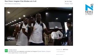 West Indies celebrate win over India with hilarious dance - News Video