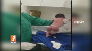 New Born Baby Start Walking  | Social Media Viral Video  | iNews
