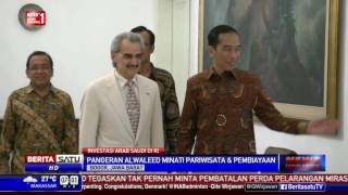 Presiden Jokowi Terima Kunjungan Pangeran Kerajaan Arab Saudi