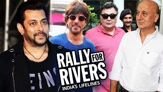 Bollywood Celebs SUPPORT Salman's Rally For River - Shahrukh Khan