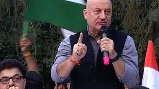Anupam Kher's FULL SPEECH in JNU: Bhagat Singh is our hero and not those who protest against India