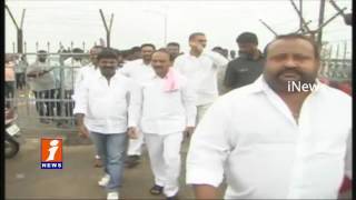 Ministers Harish Rao And Etela Rajender Visits Mid Manair Dam | Karimnagar | iNews