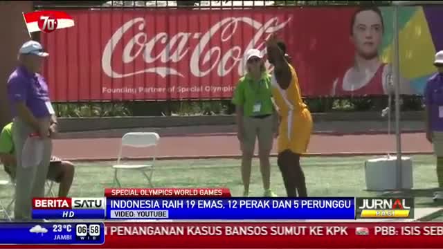 Special Olympic Games 2015, Indonesia Raih 19 Emas