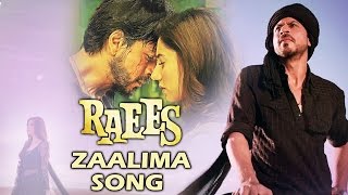 Shahrukh Khan Sings ZAALIMA Song For RAEES | Mahira Khan