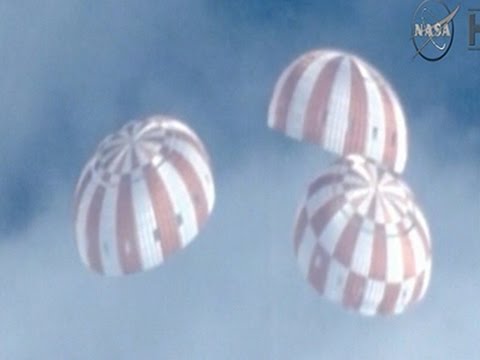 NASA's Orion Lands With Perfect Splashdown News Video