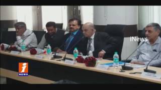 Bajaj Committee Meet Telangana Irrigation Officers Over AP And Telangana Water Controversy | iNews