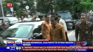 Jokowi Melayat Mendiang Gubernur Kepri di RS Abdi Waluyo