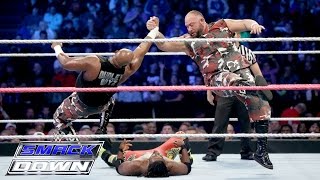 Dean Ambrose & The Dudley Boyz vs. The New Day SmackDown: WWE SmackDown, Oct. 15, 2015