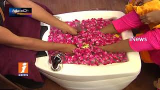 Womens Interests On Pedicure Beauty Parlour In Hyderabad | Metro Colours | iNews