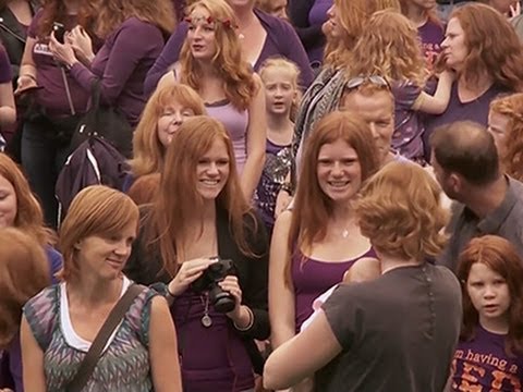 Gingers Unite for Redhead Fest in Netherlands News Video