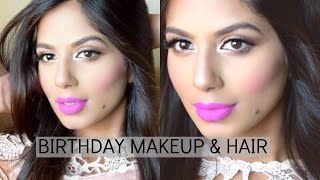 Get Ready With Me - Birthday Makeup And Hair