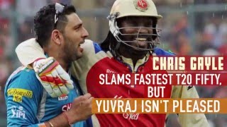 Why Yuvraj Singh is disappointed with Chris Gayle's fastest T20 fifty