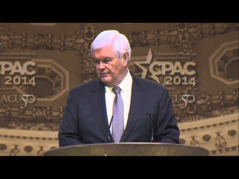 Gingrich to CPAC- 'Time for a Big Rebellion' News Video