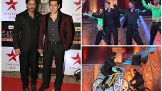 Salman Khan And Shahrukh Khan Together At Star Screen Awards 2016