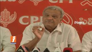 CPI Narayana Comments On BJP Over BJP Chief Amit Shah Nalgonda Tour | iNews