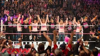 WWE and Susan G. Komen continue the fight against breast cancer: WWE Raw, Oct. 5, 2015