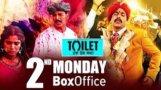 Akshay's Toilet Ek Prem Katha 2nd Monday Box Office Collection
