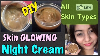 DIY Sandalwood Night Cream | Homemade Cream To Get Fair & Glowing Skin